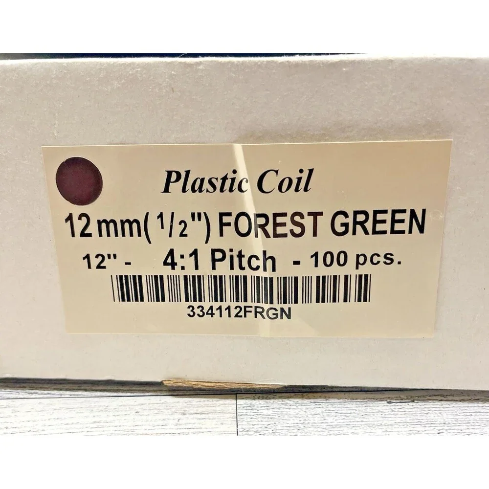 Spiral Plastic Coils 12mm (1/2